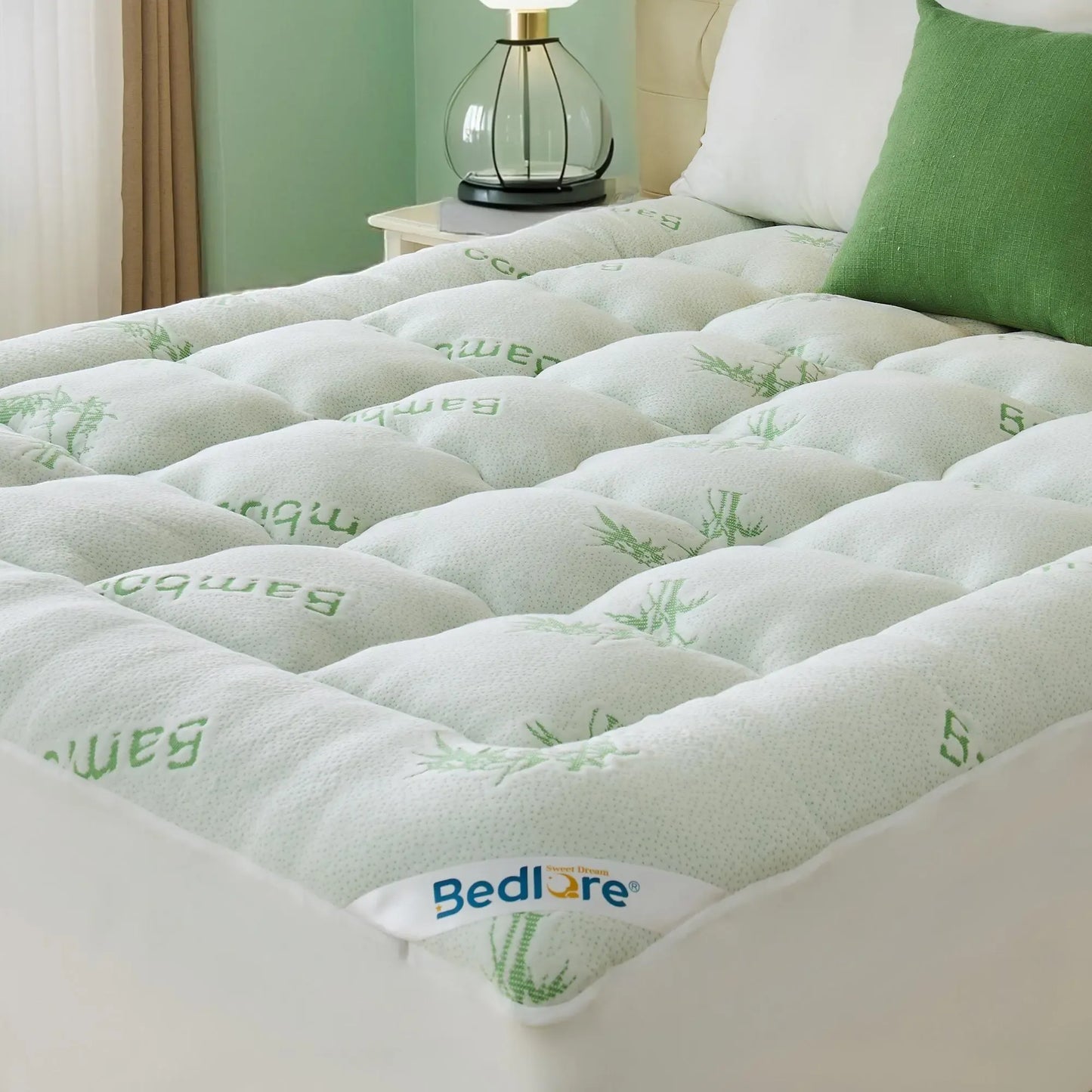 Thick Fitted Mattress Pad – Fluffy Pillow Top, Cooling & Soft, Deep Pocket (6–18")